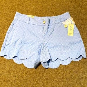 Crown and Ivy scalloped shorts